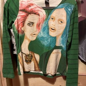 Custo Barcelona Red and Blue Logo Tag